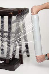 20" Clear Flat Stretch Wrap